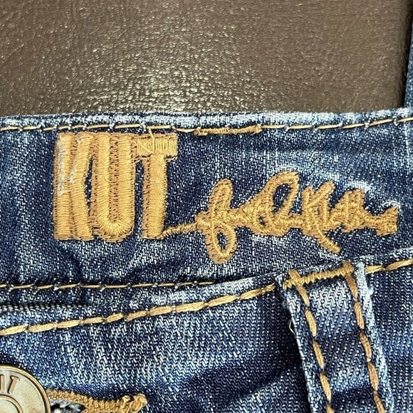 Kut from the Kloth size 6 Tabbed pocket straight leg denim jean pants - Picture 16 of 16